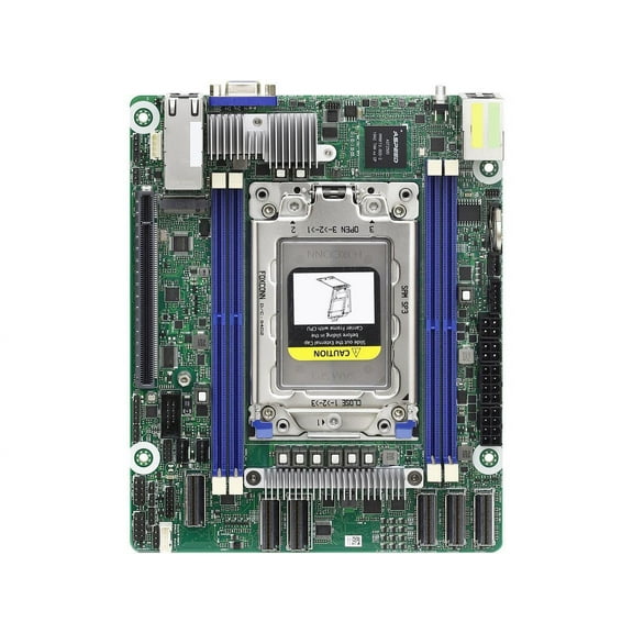 AsRock Rack ROMED4ID-2T Proprietary (Deep mini-ITX) Server Motherboard Socket SP3