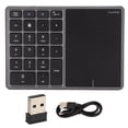 thumbnail image 2 of Numeric Keypad with Touch Screen, 2.4G 22 Keys 2 Connection Ways, Lightweight Portable Type C ABS Mini Number Pad, External Keypad Financial Keyboard, 2 of 8