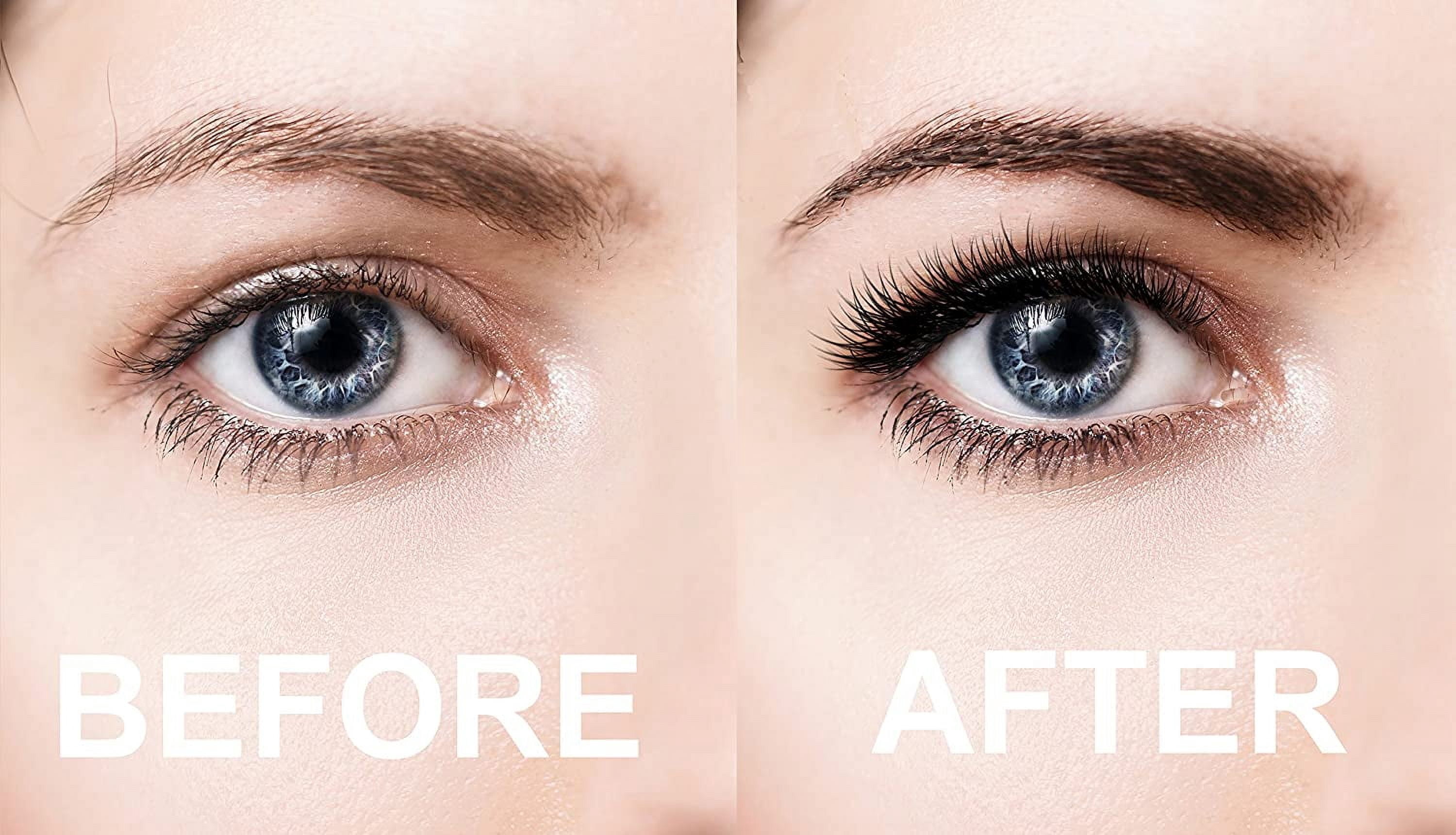Eyebrow Extensions Kit with 1 x Trays of Mink Eyebrows in Brown Comes on Mixed Length Trays 5-8 Mm Mix, Eyebrow Extension Glue Clear & Extension Tweezers by Kc Republic (Brown, Black Tweezer)