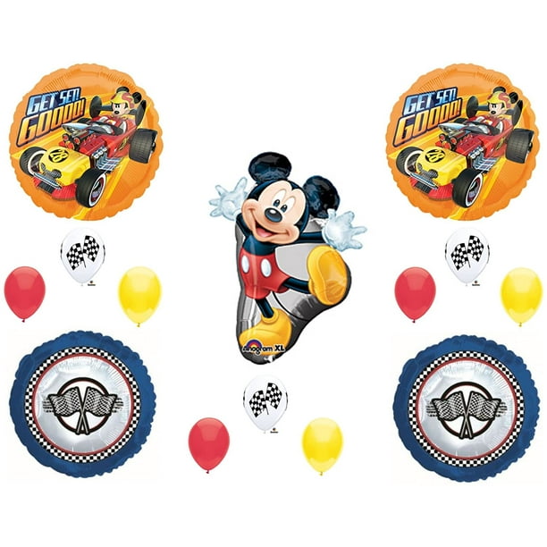 MICKEY MOUSE ROADSTER Fête d'anniversaire IGUOHAO Fournitures de décoration  Disney 