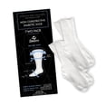 thumbnail image 2 of Silverts Men & Women Oversize 2-Pack Socks, XL, White, 2 of 2