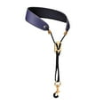 thumbnail image 2 of Saxophone Neck Strap Padded Comfortable for Harness Alto Tenor Instrument Soprano Saxophone Bass Clarinet Blue, 2 of 8