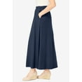 thumbnail image 3 of Woman Within Plus Size Petite 7-Day Maxi Skirt, 3 of 5