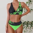 thumbnail image 2 of Enjoytime Plus Size Swimsuit for Women Cute Halter 2 Piece Bikini Sets for Women Modest Bathing Suit Summer Athletic Swimwear, 2 of 5