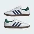 thumbnail image 2 of Size 4- Ad-id-as Men’s Samba OG Sneaker, Cloud White/Black/Collegiate Green., 2 of 6
