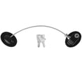 thumbnail image 2 of Cerradura de Puerta con Cable de Seguridad para Apertura de Refrigerador Ventana de Seguridad para Niños Cable de Acero Inoxidable Cerraduras de Refrigerador para Niños, 2 of 8