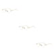 thumbnail image 5 of Jumpingount Gafas sin marco Forma ovalada Metal Hombres Mujeres Anti Blue Light Gafas Gafas Sin prescripción Gafas para Type4 NO4, 5 of 6