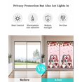 thumbnail image 5 of Pink Valentine's Day Window Privacy Film Stained Glass Window Film Decorative Windows Cover Static Windows Cling for Glass Door Gnomes Red Roses Romantic Love Heart Stickers for Bathroom 23.6"x59", 5 of 7