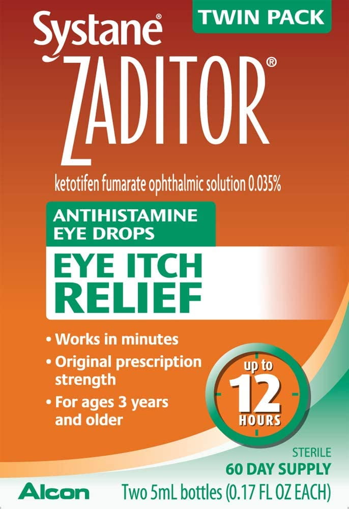 'Novartis Zaditor Eye Itch Relief, 2 ea'