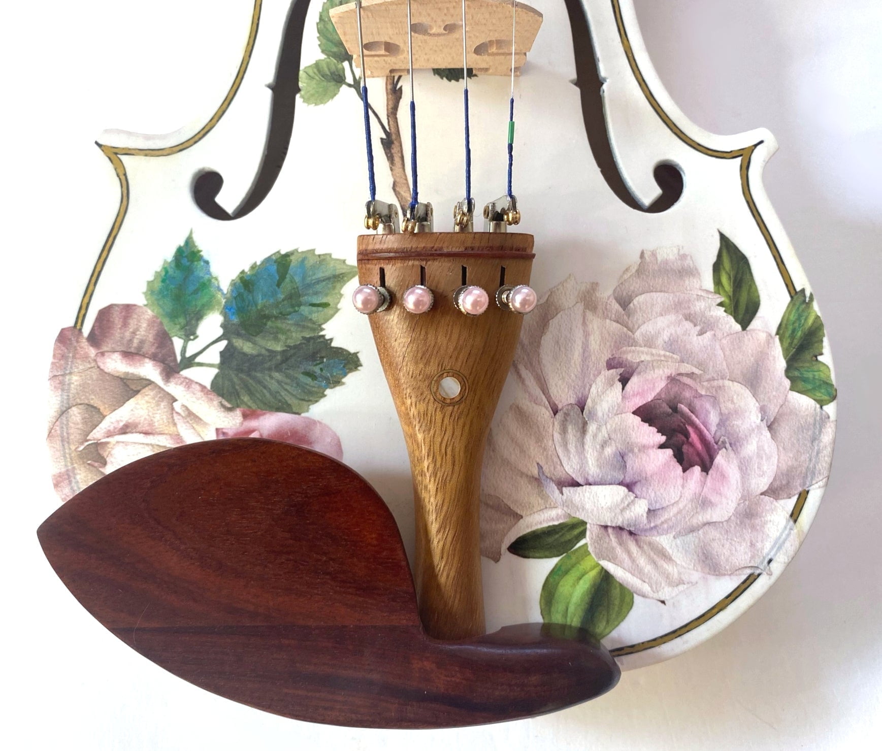Rozanna's Rose Delight II White Violin Outfit