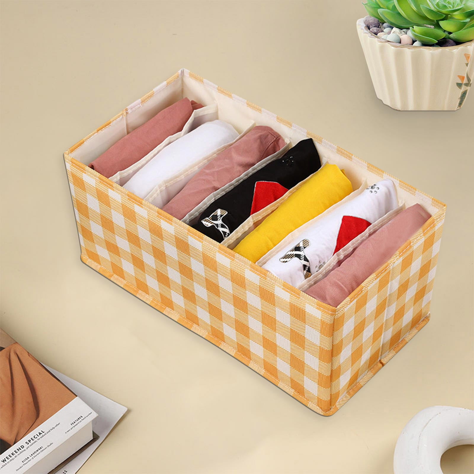 Sunhillsgrace Home Textile Storagepp Box Storage Drawer Storage Clothes