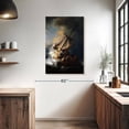 thumbnail image 3 of Elephant Stock Christ In The Storm On The Sea Of Galilee Wall Art - Vertical Canvas Wall Art - Living Room Wall Decor - Nautical Canvas - Brown And Blue Decor By Rembrandt - 26" x 39", 3 of 8