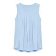 thumbnail image 4 of SROBPTY Womens Tank Tops Solid Crew Neck Sleeveless Loose Summer Shirts for Casual Wear, 4 of 4