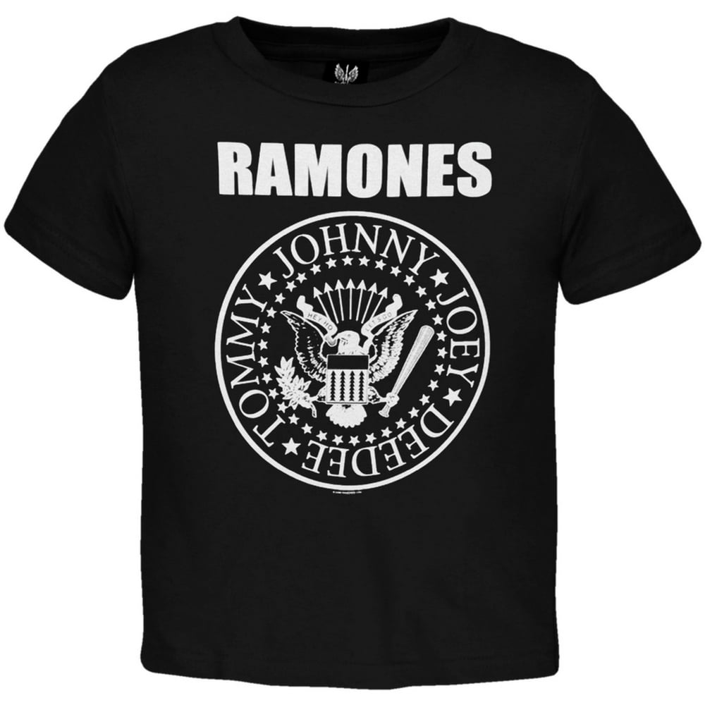 Ramones Ramones Boys' Seal Toddler Tee Childrens Tshirt Black