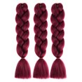 thumbnail image 1 of Clip In Hair Extension Braiding Hair Extensions Synthetic Braiding Hair Braids Hair for Gilrs 60CM, 1 of 1