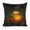 Frog Pumpkin Witch Hat 1, variant on Evil pumpkin Jack-o'-Lantern Linen toss pillowcase decoration pillowcase gifting preferred 18x18 inch cushion cover sofa pillowcase sofa bedroom living room car
