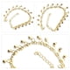 thumbnail image 5 of Tobilleras con campanas elegantes para mujer, joyería de tobillo ajustable, tobilleras con campanas para playa y verano, decoración con sonido encantador, 2 uds., 5 of 5