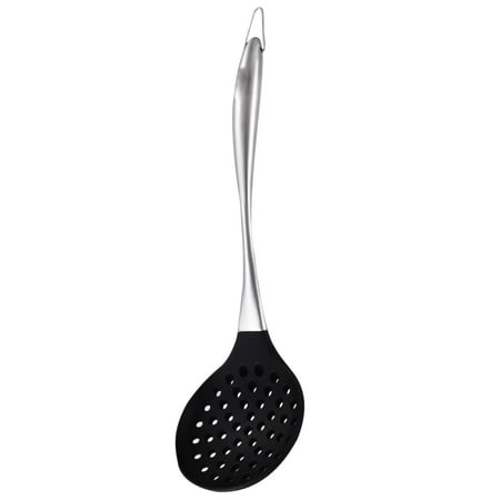 

Silicone Slotted Scoop Noodle Strainer Spoon Non-stick Kitchenware Heat Resistant Cooking Utensils Noodles Colander
