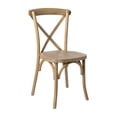 thumbnail image 3 of BizChair Medium Natural With White Grain X-Back Chair, 3 of 14