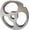 3 Big Hole Plate, variant on For Hobart, LEM, Cabelas, Weston and FGA , MTN Meat Grinders of #12 Stainless Steel Meat Plate Discs , Disks Heavy Duty. (6/25 Hole Plate)