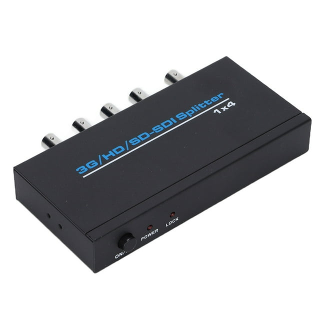 Distribution SDI 1 Entrée 4 Sorties Séparateur Professionnel Signal Haute Résolution Amplificateur de Distribution SDI