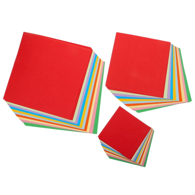 TEHAUX 300Pcs Origami Paper Small Square Sheets Assorted Colors for Crafting and School Art Projects