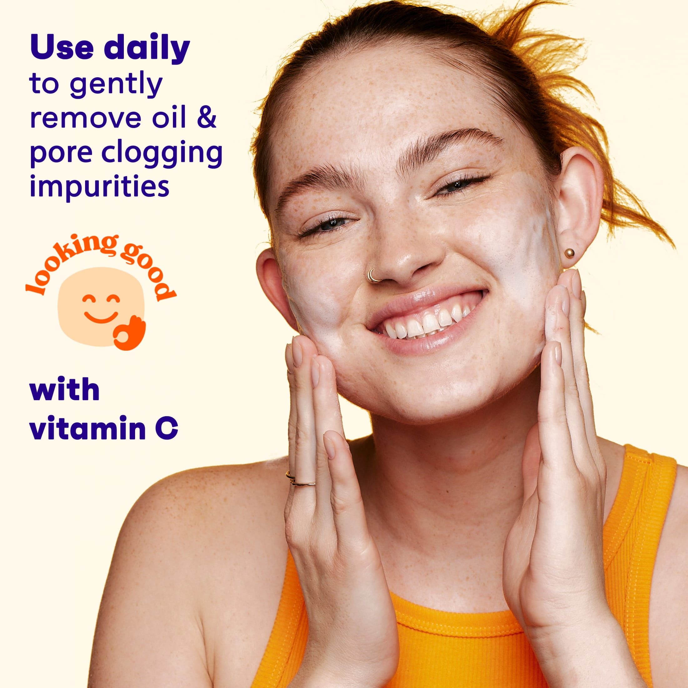 (3 pack) Clean & Clear Morning Burst Vitamin C Face Wash, 12 fl. oz
