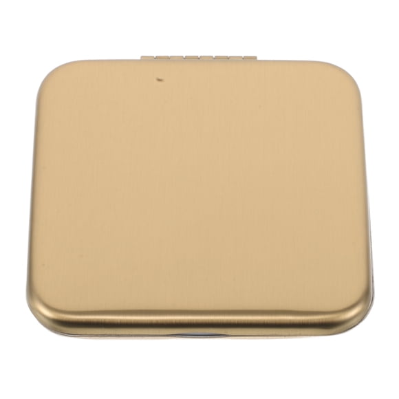 KAKOWELY Espejo Plegable Portátil Dorado De Doble Para Maquillaje Con Estructura Metálica Resistente