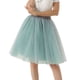 thumbnail image 1 of Gibobby faldas para mujer tul Carnevale para mujer, falda larga hasta la rodilla con tutú para , falda Midi corta para fiesta de graduación(Gris, M), 1 of 4