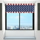 thumbnail image 4 of RKSTN blackout curtains Living Room Curtains, Flag Pattern With Stars And Translucent Stripes, For, Eyelets, 4 of 7