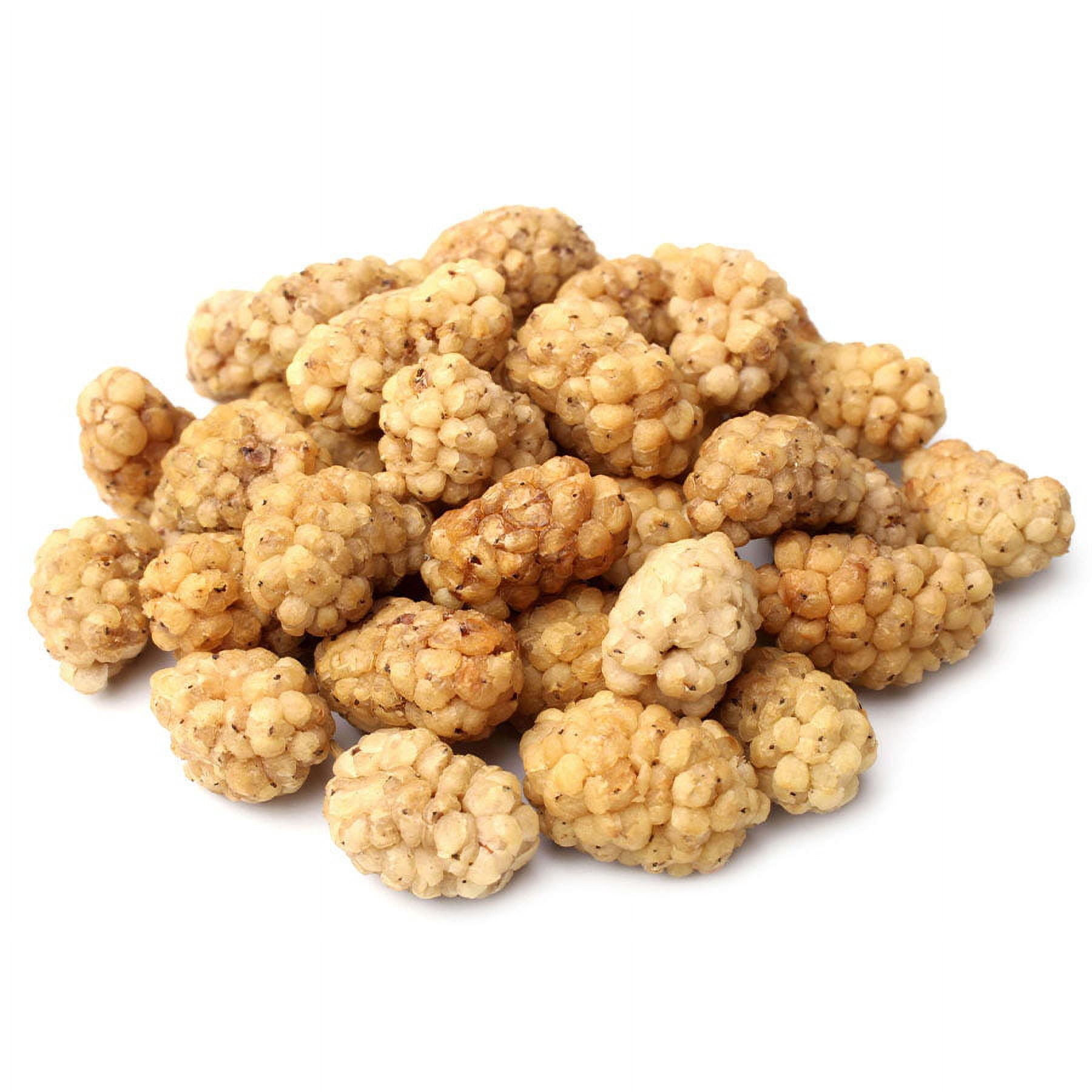 NY SPICE SHOP White Dried Mulberry – 5 Pound All Natural & Sun-Dried Mulberries - Delicious Healthy Berries
