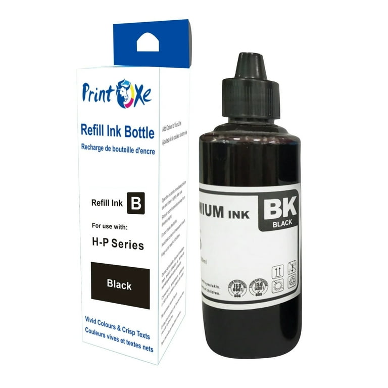 Ink-Refills Compatible Refill Kit for HP (Black)