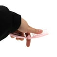thumbnail image 4 of Unique Bargains 1 Pc Rabbit Shape Foldable Mirror Comb Pink ABS Nylon, 4 of 6