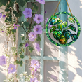 thumbnail image 4 of Sinkoo 2 Pack Sun Catcher Indoor Window, Boho Decor Acrylic Suncatcher for Window, Birthday Gift for Friends Family, Green Plant Painting for Home Window Wall Decor, 8inch, 4 of 5