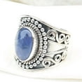 thumbnail image 5 of Tanzanite Ring, Blue Gemstone Ring, 925 Silver Ring, Wide Band Ring, Unisex Ring, Designer Ring, Statement Ring, Dainty Ring, Gift For Love*, 5 of 5