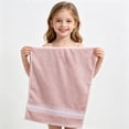 thumbnail image 4 of Celsvanis Bath Towel for Adults Thick Soft Highly Absorbent Quick Dry Lint Free Face Wash Towel Classic Household Bathroom Daily Use, Pink, 4 of 6