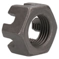 thumbnail image 3 of 5/8" UNF Slotted Castle Nuts for Trailer Hubs Castellated Hub Bearing Nuts 4pk, 3 of 4