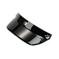 thumbnail image 3 of Dickly Helmet Peak 3 Snap Sun Protection Direct Replace for 3/4 Helmets Black, 3 of 9