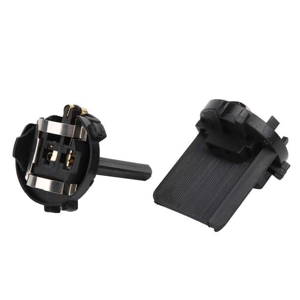 Par De Enchufes Para Lámpara Trasera H7, Soporte Para Bombilla, Adaptador De Montaje Para Luz Trasera De Coche, Accesorio De Repuesto