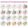 thumbnail image 3 of Lingsida 20pcs Soft Handkerchiefs for Women, Fashion Ladies Floral Print Hankies, 11x11" Pocket Squares, 3 of 6