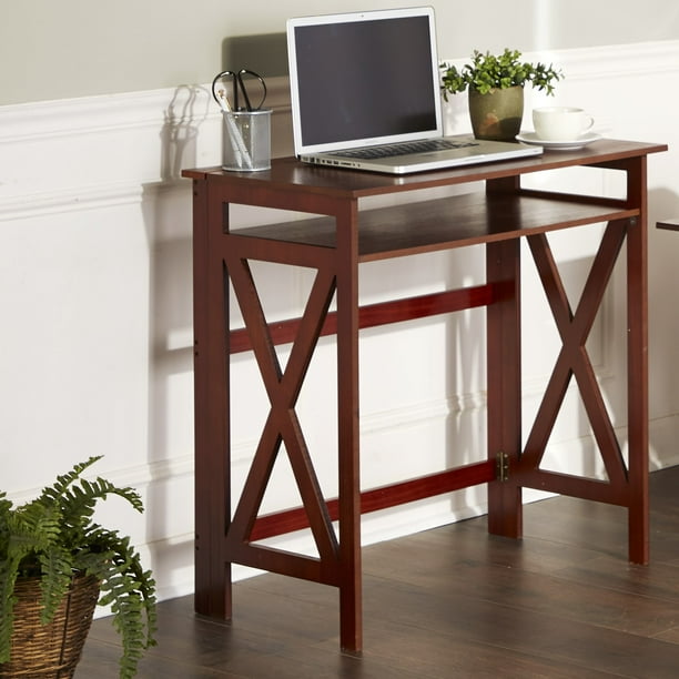 Walnut folding desk discount