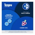 thumbnail image 4 of Tempra Infantil 160 mg 30 tabletas masticables, 4 of 5