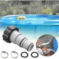 thumbnail image 5 of Pool Hose Adapter A, Swimming Pool Hose Adapter, 38mm And 32mm Diameter, Pool A Adapter, Hose Adapter For Pumps Hose Connector With (2pcs), 5 of 5