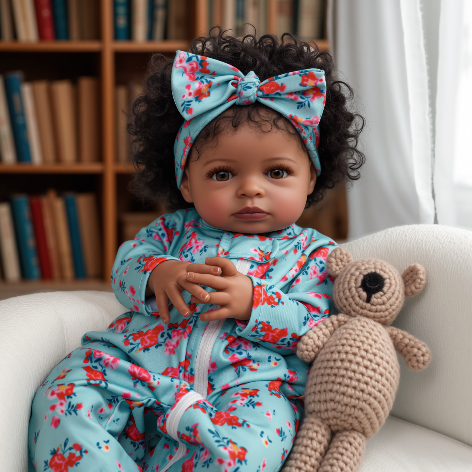 RSG 20 Inch Reborn Baby Doll with Soft Cloth Body photo 4