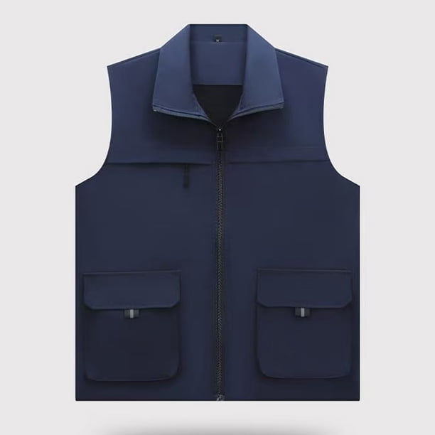 TaTaai Breathable Women Collared Vest Jacket Fishing Hiking Travel Outdoor Lightweight Quick Drying Machine Washable No Fading Sports Casual Daily Wear Top Gift
