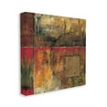 thumbnail image 3 of Stupell Industries Abstract Shapes and Lines Composition Red Brown Painting, 17 x 17,Design by Mike Klung, 3 of 5