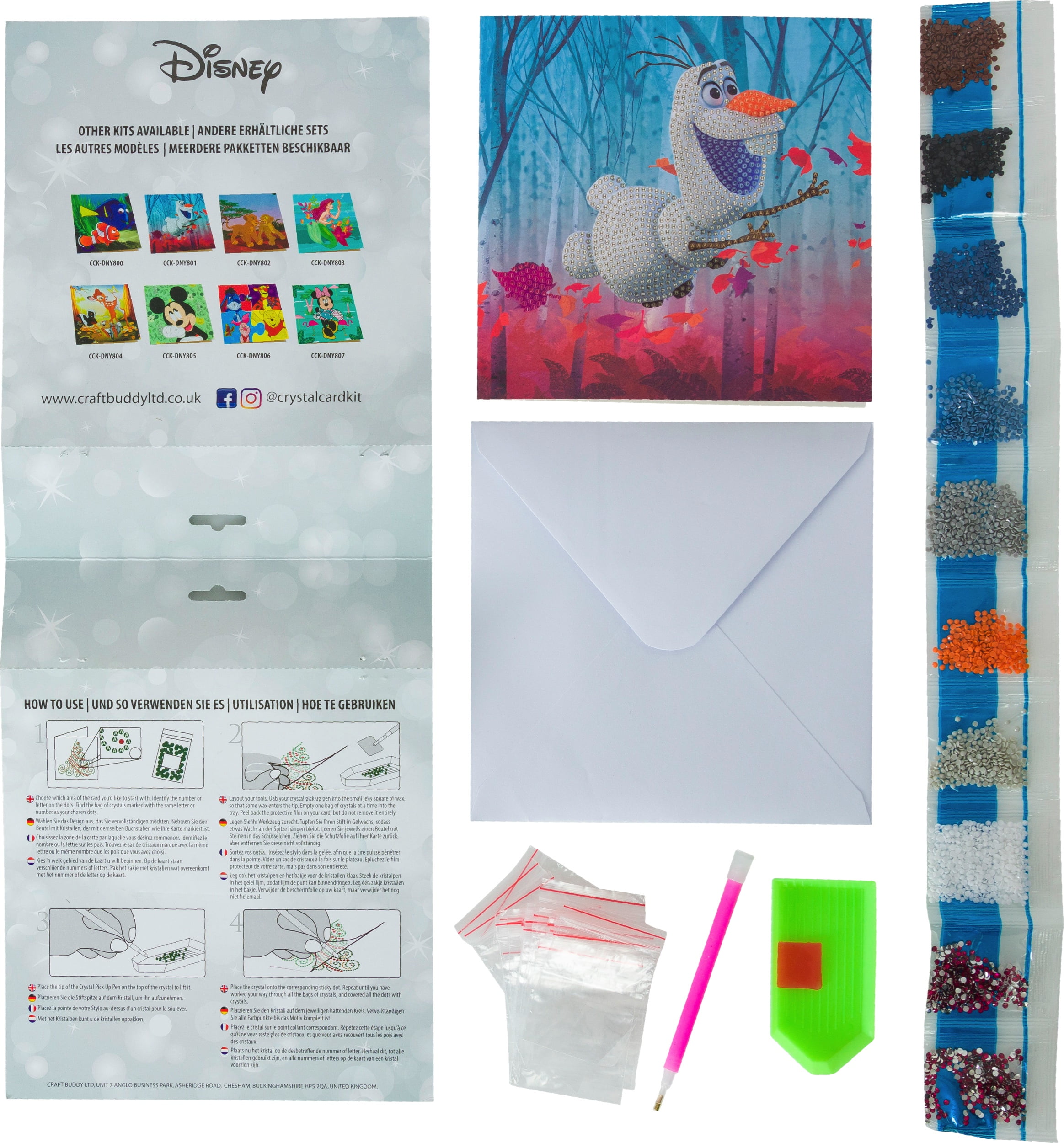 Mickey Crystal Art Buddies Kit, Hobby Lobby