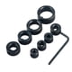 thumbnail image 5 of Juego Collar Broca Tope Perforación Posicionador Ajustable Con Anillo Límite Llave Allen, 5 of 6