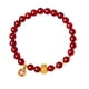 thumbnail image 1 of Pulsera de ágata roja con piedras preciosas naturales de 6 mm para mujer, 1 of 2