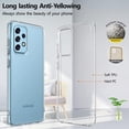 thumbnail image 5 of for Galaxy A52 Case, Samsung Galaxy A52 Clear Phone Case Cellphone Cases A52 5g Thin TPU Protective A52 Back Cover, Transparent, 5 of 7